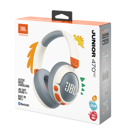 JBL Junior 470NC | Wireless over-ear noise cancelling kids headphones